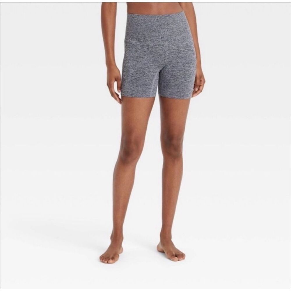 Colsie Lounge Ribbed Soft Bike Shorts Size Small New